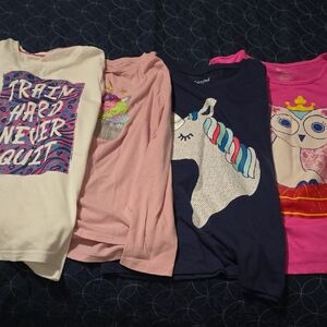 Danskin Kids Long Sleeve Tees - Multicolor Set